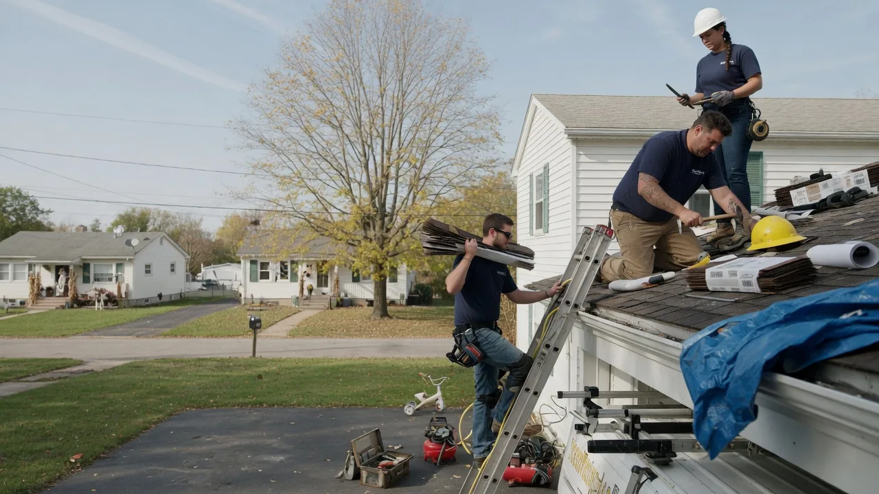 Local Roofing Contractors in Dowell, IL near me
